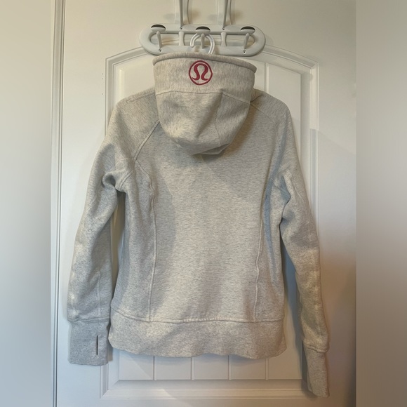 Lululemon - size 10 full length original scuba - light grey with sparkle - Picture 3 of 5